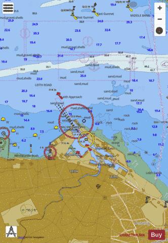 Leith Marine Chart - Nautical Charts App