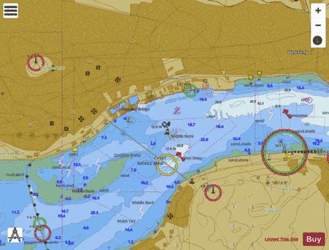 ENC CELL - Dundee Docks Marine Chart - Nautical Charts App