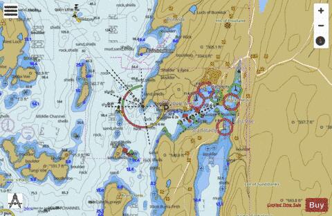 Shetland Islands - Scalloway Marine Chart - Nautical Charts App