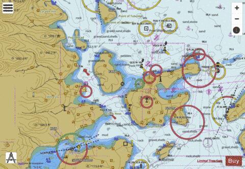 Orkney Islands - Lyness and Flotta Marine Oil Terminal Marine Chart - Nautical Charts App