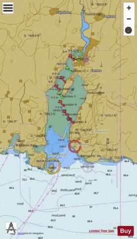Scotland - South Coast - Kirkcudbright Bay Marine Chart - Nautical Charts App
