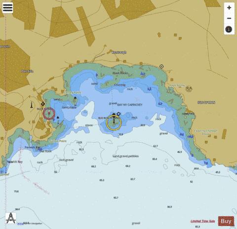 Irish Sea - Isle of Man - Bay Ny Carrickey Marine Chart - Nautical Charts App
