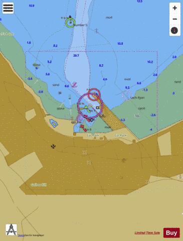 Stranraer Marine Chart - Nautical Charts App