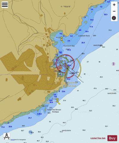Republic of Ireland - South Coast - Dunmore East Harbour Marine Chart - Nautical Charts App