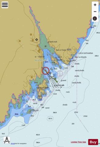 Scotland - West Coast - Loch Eatharna Marine Chart - Nautical Charts App