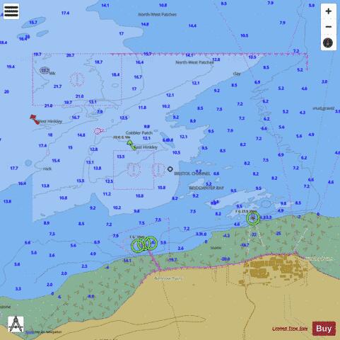 Hinkley Point C Harbour and Approaches Marine Chart - Nautical Charts App