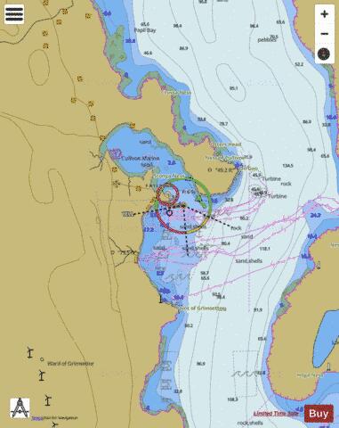 Shetland Islands - Cullivoe Marine Chart - Nautical Charts App