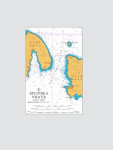 E  Splitska Vrata Marine Chart - Nautical Charts App