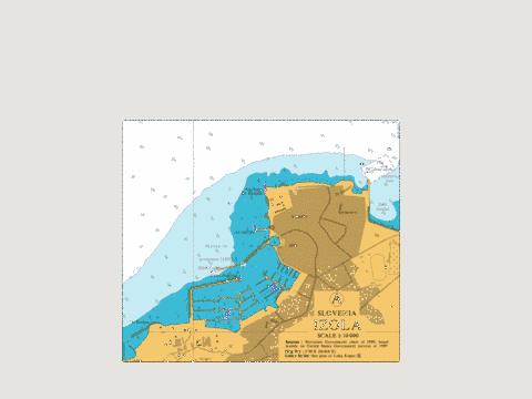 A  Izola Marine Chart - Nautical Charts App
