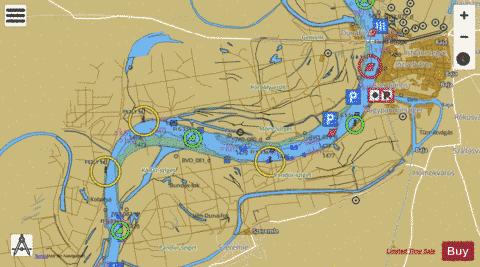 Danube (Hungary) : 1H5D1470 Marine Chart - Nautical Charts App