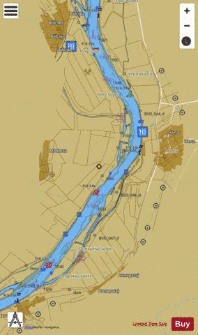 Danube (Hungary) : 1H5D1540 Marine Chart - Nautical Charts App