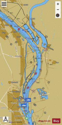 Danube (Hungary) : 1H5D1580 Marine Chart - Nautical Charts App