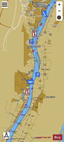 Danube (Hungary) : 1H5D1610 Marine Chart - Nautical Charts App