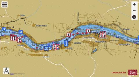 Danube (Hungary) : 1H5D1730 Marine Chart - Nautical Charts App