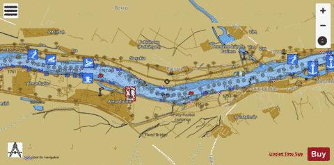 Danube (Hungary) : 1H5D1750 Marine Chart - Nautical Charts App
