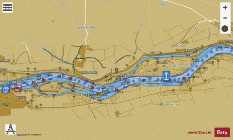 Danube (Hungary) : 1H5D1780 Marine Chart - Nautical Charts App