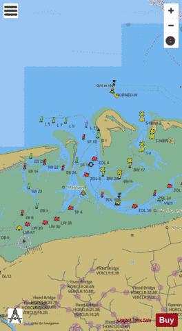 Inland Waterways : 1R5WZ009 Marine Chart - Nautical Charts App
