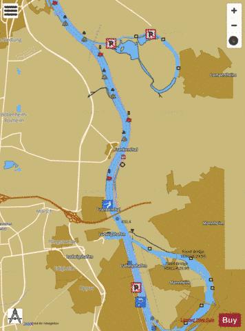 Rhine : 1W7RH430 Marine Chart - Nautical Charts App