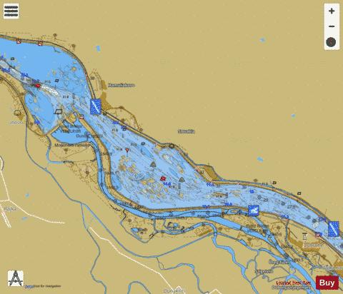 Dunaja / Danube (Slovakia) : 2D7DK027 Marine Chart - Nautical Charts App