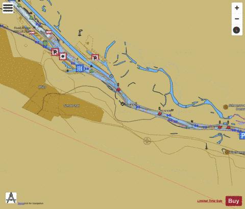 Austrian Danube (incl. Danube Canal) : 2W7D1910 Marine Chart - Nautical Charts App