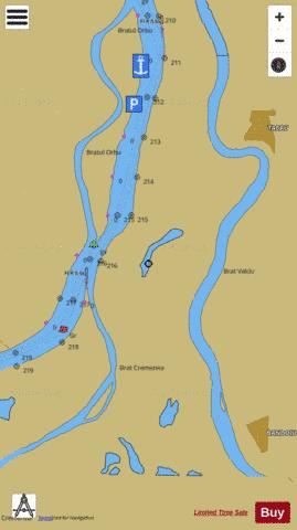 Sulina Canal (Km175-Km297) : 3R7D0211 Marine Chart - Nautical Charts App