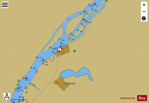 Sulina Canal (Km175-Km297) : 3R7D0289 Marine Chart - Nautical Charts App