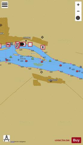 Sulina Canal (Km610-Km845) : 3R7D0624 Marine Chart - Nautical Charts App