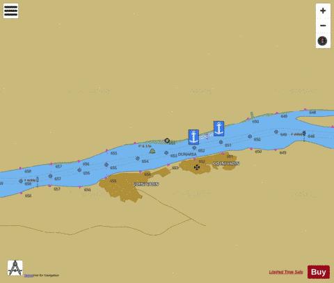 Sulina Canal (Km610-Km845) : 3R7D0648 Marine Chart - Nautical Charts App