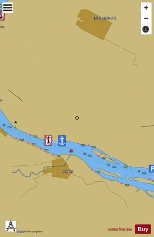 Sulina Canal (Km610-Km845) : 3R7D0763 Marine Chart - Nautical Charts App