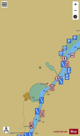 Sulina Canal (Km845-Km1075) : 3R7D0964 Marine Chart - Nautical Charts App