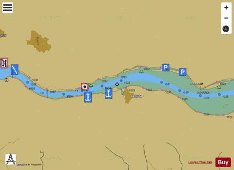 Sulina Canal (Km845-Km1075) : 3R7D1028 Marine Chart - Nautical Charts App