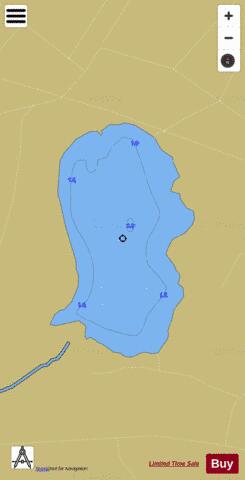 Hohner See depth contour Map - i-Boating App