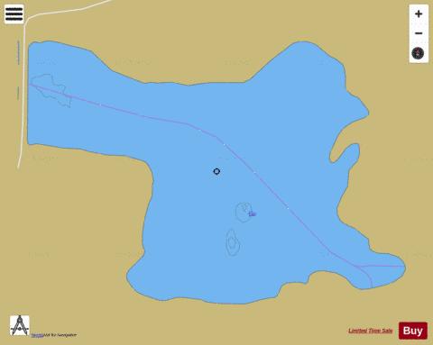 ETANG DE LA CORBOIS depth contour Map - i-Boating App