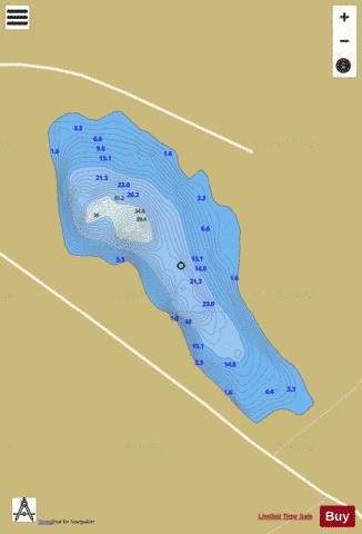 Acurry ( Lough ) depth contour Map - i-Boating App