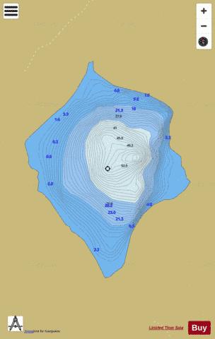 Nambrackdarrig ( Lough ) depth contour Map - i-Boating App