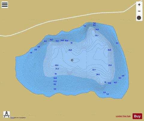 Nakirka ( Lough ) depth contour Map - i-Boating App