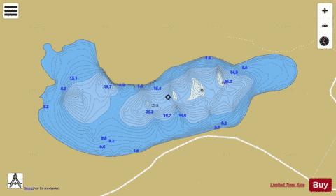 an Duin ( Loch ) depth contour Map - i-Boating App