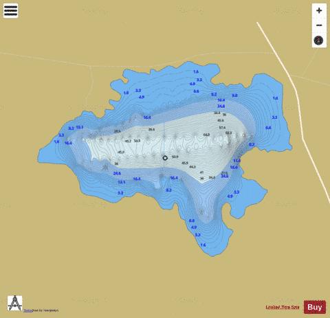 Cullaunyheeda ( Lough ) depth contour Map - i-Boating App