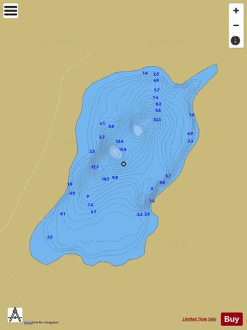 Keagh ( Lough ) depth contour Map - i-Boating App