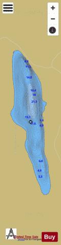 Derrew L. depth contour Map - i-Boating App