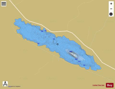 Bofin ( Lough ) depth contour Map - i-Boating App