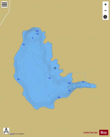 Natawneighter ( Lough ) depth contour Map - i-Boating App