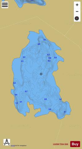 Leacrach ( Loch ) depth contour Map - i-Boating App