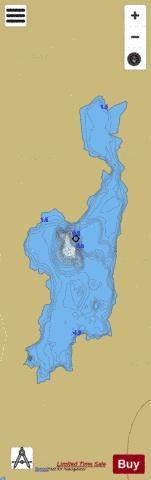 Loughanillaunmore depth contour Map - i-Boating App