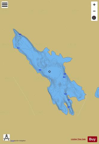 Uggabeg ( Lough ) depth contour Map - i-Boating App