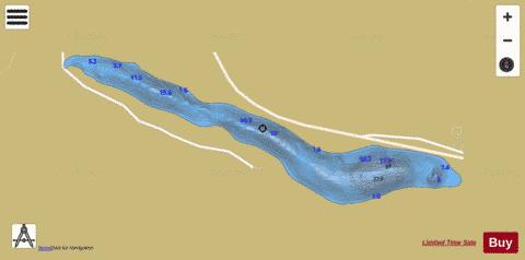 Tawnagh or Park Lough ( Lough ) depth contour Map - i-Boating App