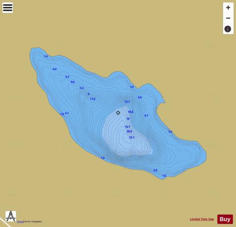 Asturral ( Lough ) depth contour Map - i-Boating App