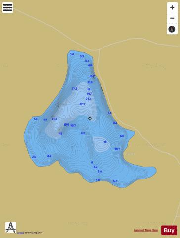 Nagarnaman ( Lough ) depth contour Map - i-Boating App