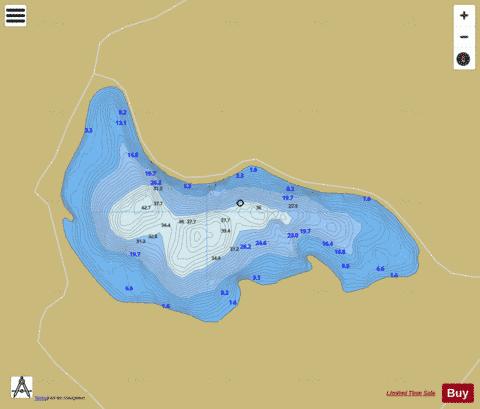 Namachree ( Lough ) depth contour Map - i-Boating App