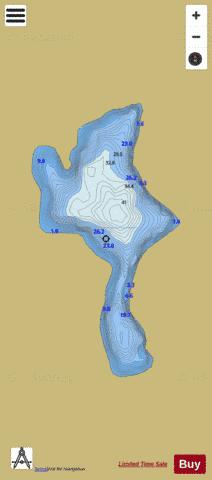 Gorman ( Lough ) depth contour Map - i-Boating App